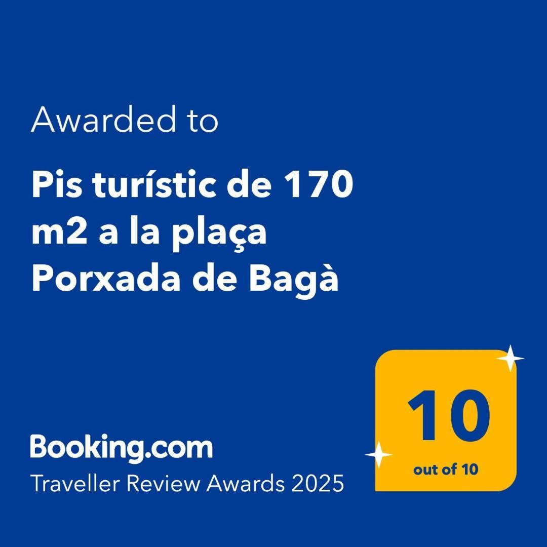 Pis Turistic De 170 M2 A La Placa Porxada De Bagá Exterior foto